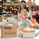 LOOIKOOS Toddler Musical Instruments Montessori Natural Wooden Percussion Instruments for Kids Preschool Educational Musical Toys Set for Boys and Girls with Storage Bag by TinyTreasures Baby Boutique