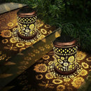 Kaixoxin Solar Garden Decor Metal Lantern Sunflower Table Lamp Bronze Outdoor Dercoration Great Gift for Women Mon Grandma Hanging Lights for Patio Courtyard Garden by GreenHaven Gardens
