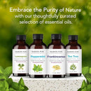 Majestic Pure Peppermint Essential Oil with Glass Dropper - 1 Fl Oz - 100% Pure and Natural Peppermint Oil - Premium Grade Essential Oils for Diffuser, Aromatherapy, Soap and Candle Making by CozyNest Decor