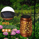 Solar Lanterns Outdoor Waterproof Bee Garden Decor Gifts for Women Mom Grandma Hanging Solar Lights Metal Solar Decoration Outside for Yard, Patio, Backyard, Porch by GreenHaven Gardens