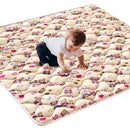 High-Density Foam Baby Play Mat, 50x50 Inches Thicken One-Piece Comfortable and Soft Playmat, Non Slip Machine Washable Floor Mat for Infants, Tapete Para Bebes,Toddlers by TinyTreasures Baby Boutique