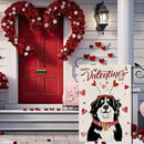 Seasonal Garden Flags Bernese Mountain Double Sided Flags Set of 11 Holiday Farmhouse Indoor Outdoor Yard Lawn Christmas Gifts Decorations 12.5x18 Inch by GreenHaven Gardens