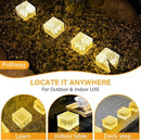 Solar Brick Lights - Outdoor Waterproof Patio & Garden Decor (3 Packs) for Patio, Yard, Walkway, Pathway by CozyNest Decor