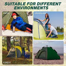 Hicarer 20 Pcs 20 Pcs 8'' Screw in Tent Stakes Heavy Duty Ground Metal Stakes for Inflatables with Hex Head Driver for Outdoor Camping Tent Inflatable Garden Decor (Dark Green) by CozyNest Decor