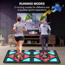 Dance Mat for Kids and Adults, Anti-Slip Wireless Electronic Dance Pad for TV, Wrinkle-Free, Soft & Cozy Playmat for Exercise & Games, Smart Camera & 2 Controllers, Gift idea（Classic Snowflake） by TinyTreasures Baby Boutique