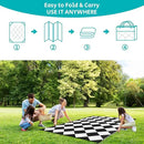 HEBE Outdoor Rug Waterproof 6x9, Reversible Plastic Straw Rug RV Camping Rug, Indoor Outdoor Patio Mat Clearance, Outside Carpet for Porch,Deck,Camper,Balcony,Backyard,Picnic by GreenHaven Gardens