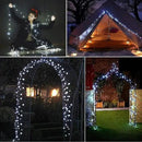 RUICHEN Cool White Dimmable Fairy Lights Plug in, 99 Ft 300 LED Twinkle String Lights with Remote, Waterproof Silver Wire Firefly Lights for Bedroom, Patio, Yard, Christmas, Wedding, Party by GreenHaven Gardens