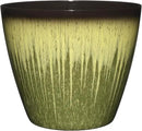 Classic Home and Garden Vogue Planter Pots w/Pottery Quality Finish - Modern Indoor & Outdoor Flower Pots - UV-Resistant Porch Planters - Decorative Pot for Flowers & Herbs (8” Willow Green) by CozyNest Decor