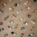 FRIGG Daisy SilkySoft Silicone Baby Pacifier | Made in Denmark | BPA-Free (Seafoam/Cream, 6-18 Months) by TinyTreasures Baby Boutique
