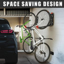 Wallmaster BIKEPAL Swivel Bike Rack, Wall Mounted Vertical Bike Storage Hanger, Space Saving for Home and Garage, 4 Pack by GreenHaven Gardens