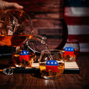Republican Party Wine Whiskey Decanter Set Proud Republicans Vote Red Election Decor Washington Dc P by The Wine Savant