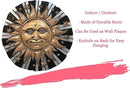 Spoontiques - Garden Décor -Sunface Stepping Stone - Decorative Stone for Garden by CozyNest Decor