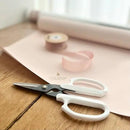 LITTLE DARLING White Korean Flower Scissors Pruning Shear Gardening Trimming Sharp Blade Floral Shears With Non-Slip Comfortable Grip by GreenHaven Gardens