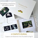 Baby Memory Book for Girl or Boy - First 5 Year Unisex Woodland Animal Keepsake to Log New Born 1st Milestone - Gender Neutral Photo Album - Parent Scrapbook Journal - Pregnancy Gift for Expecting Mom by TinyTreasures Baby Boutique