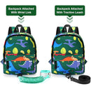 Accmor Toddler Backpack Leash, Cute Baby Backpacks with Anti Lost Wrist Link, Mini Kids Backpack Harness Leash for Outdoor Travel, Adorable Dinosaur Backpack Tether Walking Harness for Boys 1-3 by TinyTreasures Baby Boutique