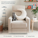 Nurture& The Glider – Premium Power Recliner Nursery Chair with Stationary Headrest | Designed for Comfort and Simplicity | Built-in USB Charger by TinyTreasures Baby Boutique
