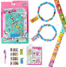MooCubic Stickers Friendship Bracelet Making Kit, 16 Rolls (160 Cute Stickers), Wearable Shareable DIY Jewelry Craft Set for Kids Girls Boys Ages 3 +, Birthday Creative Gift for Child 5 6 7 8, Blue by TinyTreasures Baby Boutique