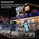 KNONEW 99ft 300 LED Christmas Lights Outdoor String Lights 8 Modes & Memory Fairy Light Plug in Waterproof LED String Lights for Xmas Yard Tree Wedding (Cool White) by GreenHaven Gardens