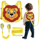 Toddlers Leash + Anti Lost Wrist Link Child Kids Safety Harness Kids Walking Wristband Assistant Strap Belt for Boys Pink Christmas Gift (Yellow) by TinyTreasures Baby Boutique