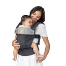 LÍLLÉbaby Complete All Seasons Ergonomic 6-in-1 Baby Carrier Infant to Toddler with Lumbar Support (7-45 Pounds), 360 Degree Baby Wearing & Multi-Position, Inward & Outward Facing (Charcoal & Silver) by TinyTreasures Baby Boutique