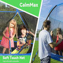 14FT 12FT 10FT 16FT Trampoline with Safety Enclosure, Anti-Rust Coating – ASTM Certified, Heavy-Duty Outdoor Trampoline with Ladder – for Kids & Adults by TinyTreasures Baby Boutique