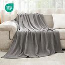 EMME Cotton Blanket Twin XL for Bed Soft Muslin Blankets 66"x90" Lightweight Breathable Layering Bedspread Coverlet All Season Gauze, Grey by CozyNest Decor