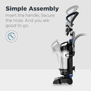 Eureka PowerSpeed Lightweight Upright Vacuum Cleaner for Carpet and Hard Floor, Powerful Bagless Upright Vacuum Cleaner for Home Pets, NEU181A, Blue by CozyNest Decor