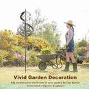 Wind Spinners Outdoor Metal - Large Kinetic Wind Spinner for Yard Garden, Windmills Lawn Ornament Décor for Lawn Patio (Height 84") by GreenHaven Gardens