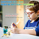 STEM 13-in-1 Solar Power Robots Creation Toy, Educational Experiment DIY Robotics Kit, Science Toy Solar Powered Building Robotics Set Age 8-12 for Boys Girls Kids Teens to Build by TinyTreasures Baby Boutique
