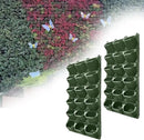 Self Watering Wall Mounted Vertical Planter, 36 Pots Wall Planter Indoor Vertical Living Green Plant Wall Easy Installation (Green) by CozyNest Decor