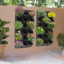 Self Watering Wall Planter | 36 Pots Vertical Garden Planter for Indoor Plants | wall-Mounted Stackable Wall planter | Hanging Plant Flower Pot Holder | 10.56 Fl Oz Each Individual Pot | Black by CozyNest Decor