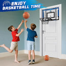 Kids Indoor Basketball Hoop with Scoreboard & Timer,Toddler Adjustable Height Basketball Goal Toy for Outdoor Backyard,Sports Game Play by TinyTreasures Baby Boutique