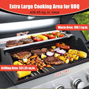 HYCHIKA 4-Burner Propane Grill with Sear & Side Burner, 46790 BTU Gas Grill with Griddle Pan & Enameled Cast Iron Grates, BBQ Grill with 439 Sq. In. Grilling Area for Outdoor, Patio, Backyard Babecue by GreenHaven Gardens