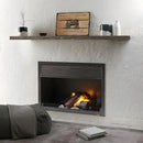 Solid Reclaimed Wood Floating Shelf 48inches Width and 8 inches Depth, Rustic Reclaimed Barnwood Wall Hanging Shelves with Invisible Heavy-Duty Metal Bracket，Cement Grey by CozyNest Decor