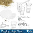 Water Filter DIY Kit for Kids - STEM Water Purification Kit with Pebbles, Sand, Filter Chamber & Paper, Educational Science and Arts Experiments for Ages 9-12 by TinyTreasures Baby Boutique