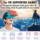 Orzly VR Headset Designed for Nintendo Switch & Switch OLED Console with Adjustable Lens for a Virtual Reality Gaming Experience and for Labo VR - Colour Pop - Gift Boxed Edition Tanami by TinyTreasures Baby Boutique