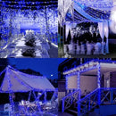 Heceltt 360 LED 118 FT String Lights Outdoor, 8 Modes Easter Lights Plug in, IP44 Waterproof Led String Lights with Timer and Memory for Easter Yard Party Garden Decorations (Blue) by GreenHaven Gardens