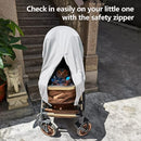 Sun Shade for Strollers, UV Sun and Sleep Shade Universal Fit for Baby Strollers, Blackout Stroller Cover, Breathable and Stops 99% of The Sun's Rays (UPF50+) by TinyTreasures Baby Boutique