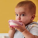b.box Fill + Feed (Lullaby Blue) | Reusable Baby Food Pouch | For Babies & Toddlers 4m+ | Silicone/Nylon Pouch, BPA-Free Lid | Dishwasher & Microwave Safe | 110mL (3.7oz, ½ Cup) Capacity by TinyTreasures Baby Boutique