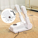 FORLIM [Upgraded Temperature Control] Boot Dryer for Work Boots - Shoe Dryer with 24-Hour Delay Timer, Portable Glove Dryer & Boot Warmer, Automatic Shut-Off Timer, Folding Design, Smart Panel, White by CozyNest Decor