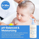 BEBESUP- 베베숲 Head to Toe Wash Baby Shampoo | Korean Skincare for Sensitive & Atopic Skin Organic Rice Cera Biome Hypoallergenic Coconut-Derived Cleanser Head to Toe Use 10.14 fl oz by TinyTreasures Baby Boutique