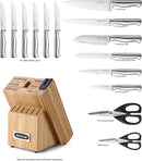 McCook® Knife Sets,German Stainless Steel Knife Block Sets with Built-in Sharpener by CozyNest Decor