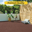 Marine Carpet, 6 FT x 10 FT Brown Indoor Outdoor Surface 0.2" Thick Boat Carpet with Water-Proof TPE Backing, Non-Slip Marine Rug for Home, Patio, Porch, Deck by CozyNest Decor