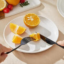 KINGSTONE Silverware Set, 20-Piece Flatware Set Cutlery Set Premium 18/10 Stainless Steel, Tableware Include Forks Knives Spoons for Home Kitchen Restaurant Wedding, Dishwasher Safe,Black by CozyNest Decor