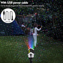 Christmas Laser Lights, Outdoor Garden Laser Lights Star Projector with Moving Firefly for Outdoor, Indoor, Christmas, Holiday (Red Green Blue) by GreenHaven Gardens