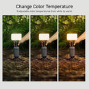 ELECOM NESTOUT Outdoor Camping LED Panel Flashlight w/ Mini Tripod, Dimmable USB Powered LED Light, IP44 Water Dust Resistant, 30-1000 Lumen, Portable Lantern for NESTOUT Power Bank, Beige (Flash-1) by GreenHaven Gardens