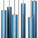 Corinthian Bells by Wind River - 30 inch Sky Blue Wind Chime for Patio, Backyard, Garden, and Outdoor Decor (Aluminum Chime) Made in The USA by CozyNest Decor