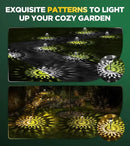 10 Pack Ultra Bright Solar Lights Outdoor Waterproof, from Dusk to Dawn Up to 12H Solar Light for Outside, Auto On/Off Solar Powered Garden Pathway Lights, Landscape Lighting (Cold White) by GreenHaven Gardens