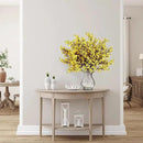 Sggvecsy 6 Pcs Babys Breath Artificial Flowers Gypsophila Bouquets Bulk Real Touch Fake Silk Flowers for Home Wedding DIY Floral Arrangement Kitchen Table Centerpiece Festival Decoration (Yellow) by CozyNest Decor