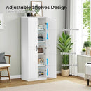 71" Tall Pantry Cabinet/Storage Cabinet, Wood Cupboard with 2 Door and 3 Adjustable Shelves for Kitchen, Dining Room, Living Room, Bathroom (Style 2) by CozyNest Decor